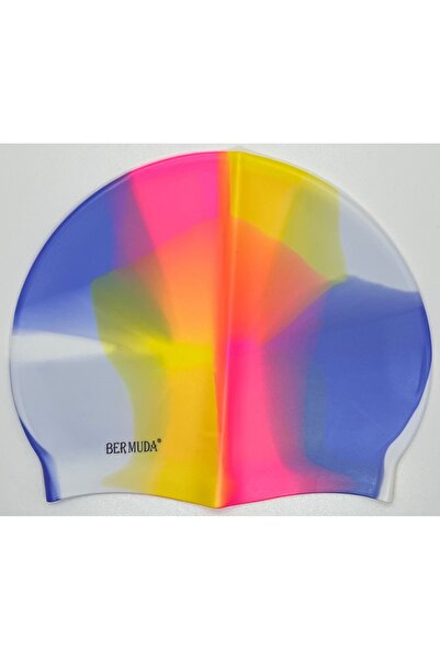 BERMUDA Silikon Bone Gökkuşağı Rekleri Havuz ve Deniz Bonesi