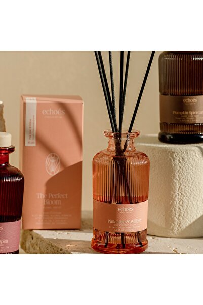 Echoes Candle & Scent Lab. Pink Lilac & Willow Kokulu Çubuklu Oda Kokusu 200 ml
