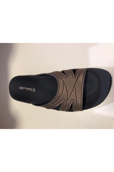Ceyo Belize Kadın Terlik Ayakkabı 05455ALTIN