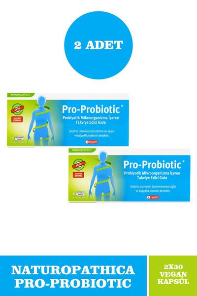 Naturapathica Naturopathica Pro-Probiotic 30 Kapsül 2 Adet