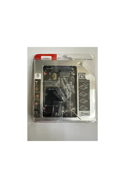 KEEPRO NVME SSD LERE OLMAZ m2 ngff ssd msata ssd 9.5 mm hdd kızak