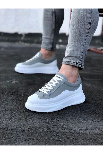TB Terzi Bey Terzi Bey Tb507 White Gray Men's Shoes