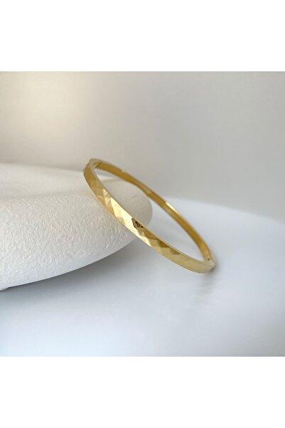 GÜLNAR BİJUTERİ سوار فولاذي بنمط الباكلافا المشبك