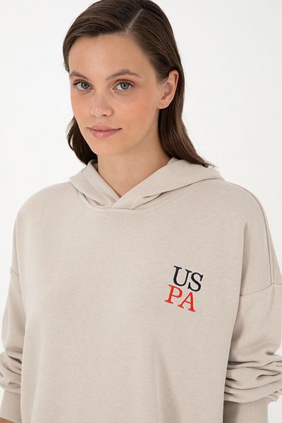 U.S. Polo Assn. Hanorac de damă cu glugă Stone 50291265 -vr049