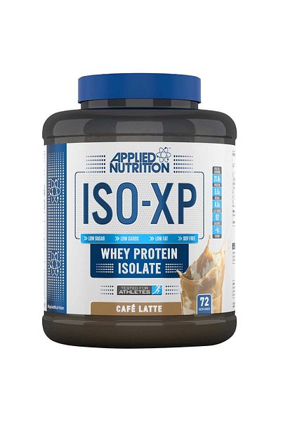 applied nutrition ISO-XP 100% Whey Protein Isolate, Cafe Latte, 1.8 Kg