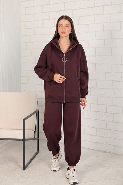 Melike Tatar Damson Zippered Set 3-1015