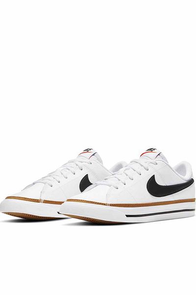 Nike Court Legacy (Gs) Kids White Running Shoes - Da5380-102