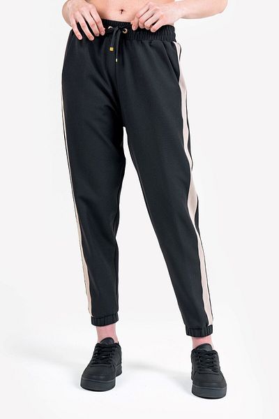 Lescon 23n-2108 Pantaloni de sport negri - Set de 8 XS-1/S-2/M-2/L-2/XL-1