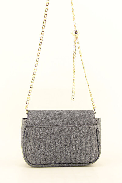 HNB Жіноча сіра сумка на ремінці через плече