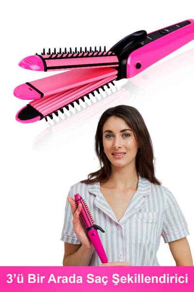DEMPOWER 3’ü Bir Arada Saç Şekillendirici