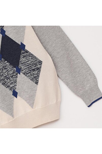 Dio Rise Men's Crew Neck Long Sleeve Sweater - 189229   - Bone