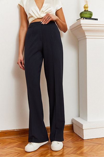 Bianco Lucci Damenhose aus Palazzo-Stoff 60251893