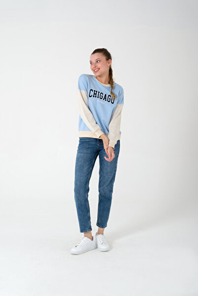 Kyron Γυναικείο φούτερ Relaxed Cut - Chicago Printed