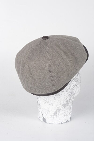 Armalı Şapka Winter 8 Piece Genuine Lambskin Peaky Blinders Model Men's Cap Hat