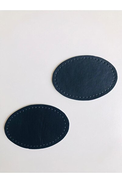 Self Casa Patch dublu din piele artificială pentru copii, pentru cot, genunchi, pentru repararea armelor (ALBASTRU ÎNCHIS)