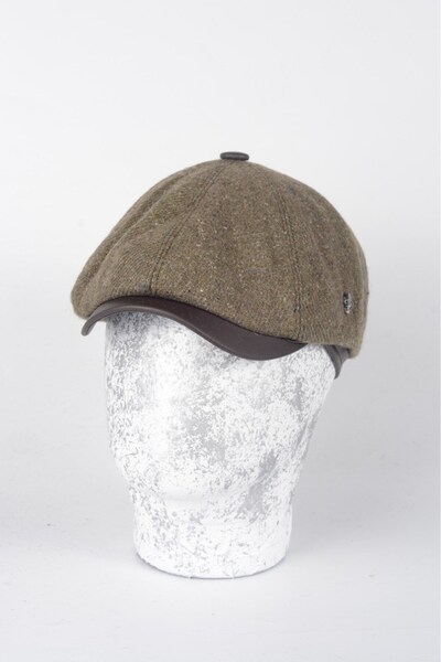 Armalı Şapka Kışlık 8 Parcayünlü Hakiki kuzu Derisi Peaky Blinders Model Erke...