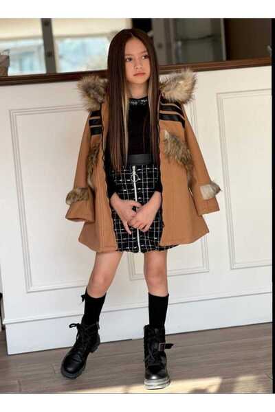 MARİSSA طقم للأطفال مكون من ثلاث قطع: سترة وتنورة وسترة