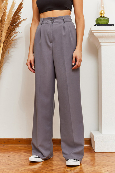 Bianco Lucci Női Palazzo nadrág zsebekkel 60361001