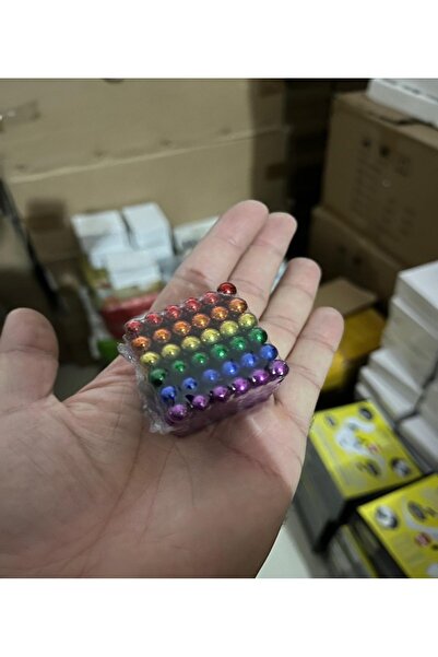 biyeniliklazim Neocube mıknatıs boncuk mıknatıs zeka küpü eğitici oyuncaklar 6mm büyük boy 216 adet
