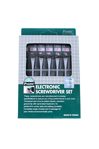 Proskit 8PK-2061 Tornavida Saatçi 6 Parça Set