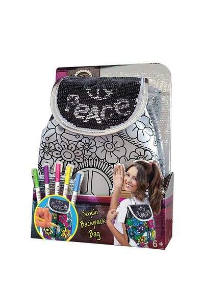 fashiontime Fashion Time Backpack Reversible Sequins