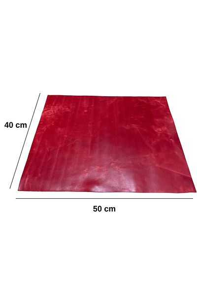 ipekbazaar Piece Leather 50x40cm Leather Crazy Leather Genuine Leather Piece for Hobby