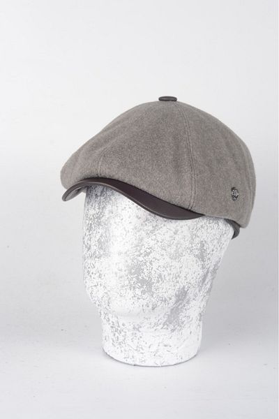 Armalı Şapka Winter 8 Piece Genuine Lambskin Peaky Blinders Model Men's Cap Hat