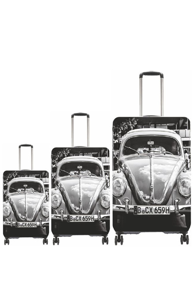 MY SARACİYE (My # 69 Gray Vosvos) Case Set for Suitcases (Cabin, Medium and Large)