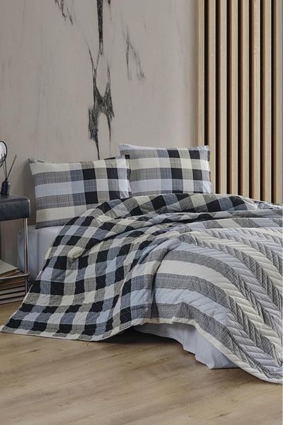 Kristal Solar Double Four Seasons Duvet Cover Set Beige