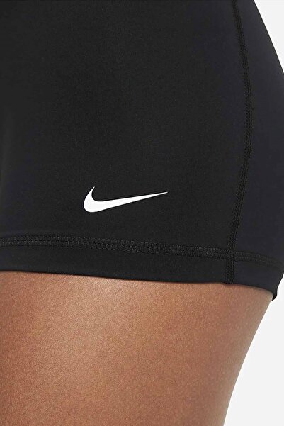 Nike Pro Women's 3" Shorts Kadın Pro Alt CZ9857-010-SIYAH
