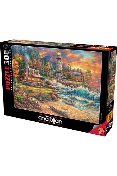 Anatolian Puzzle 3000 Piece Jigsaw Puzzle - Lighthouse 4934