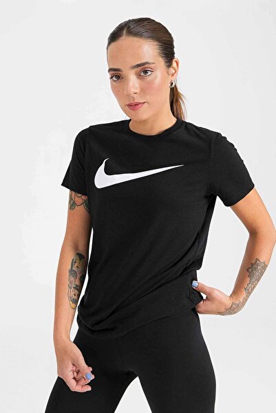 Nike Dri-Fit Park Futbol Kadın Tişört CW6967-010-Siyah