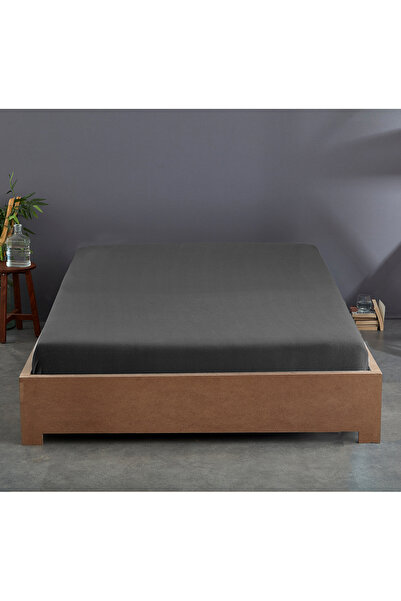 Sabia Organic 100% Cotton 140X200Cm 37cm Height Double Fitted Sheet 62 Wire (155 Tc)