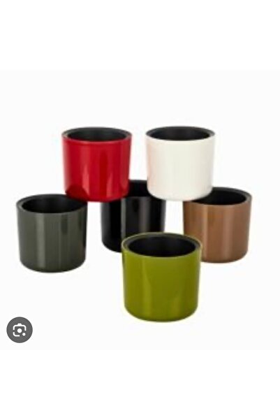 seazde Poliwork Mimoza Saksı Vizon 14cm