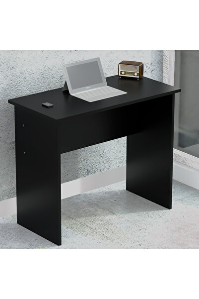 Mahmayi Modern MP1 Study Table, Executive Desk 80x40 with Black BS02 Desktop Socket