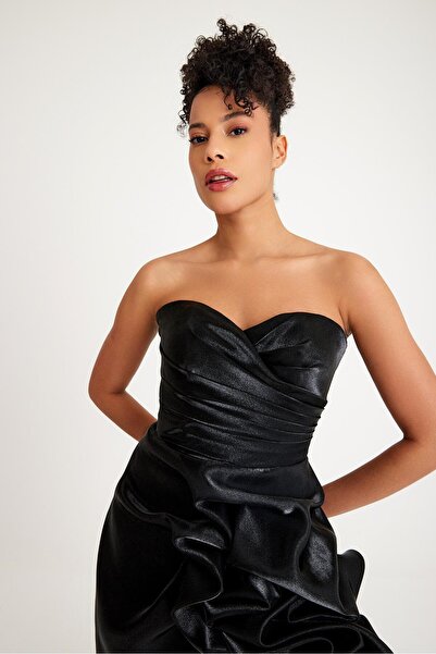 MAXXE 5780SOR SATEN ORGANZE ABİYE ELBİSE