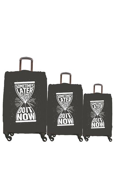 MY SARACİYE My Saracye Suitcase - Large, Medium, Cabin Size Cover Set, 29 Hourglass
