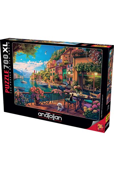 Anatolian Puzzle 700 Piece XL Jigsaw Puzzle - Cafe Como 2705