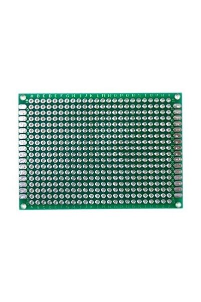 Hatfon Elektronik Delikli Plaket Bakır Çift Yüzlü 50x70 mm / 5x7 cm 1 adet ( ...