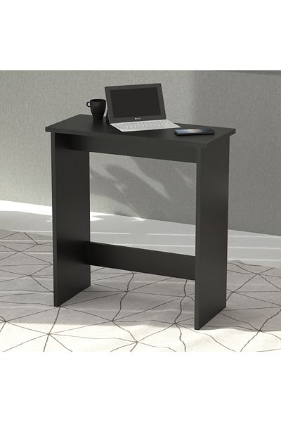 Mahmayi Study Desk with Foot Rest Support, Executive Desks Ideal for Home and Office - Black