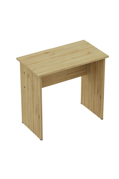 Mahmayi Modern MP1 Study Table 80x40 Plain Desk,Natural Davos Oak