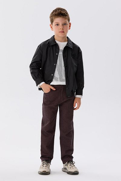 Nebbati BG Store Boys' Striped Trousers