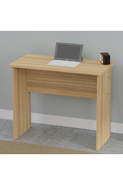 Mahmayi Modern MP1 Study Table 90x45 Plain Desk, Executive Desk, Computer Workstation Coco Bolo
