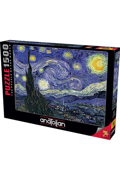 Anatolian Puzzle 1500 Piece Jigsaw Puzzle - Starry Night 4577