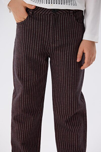 Nebbati BG Store Boys' Striped Trousers