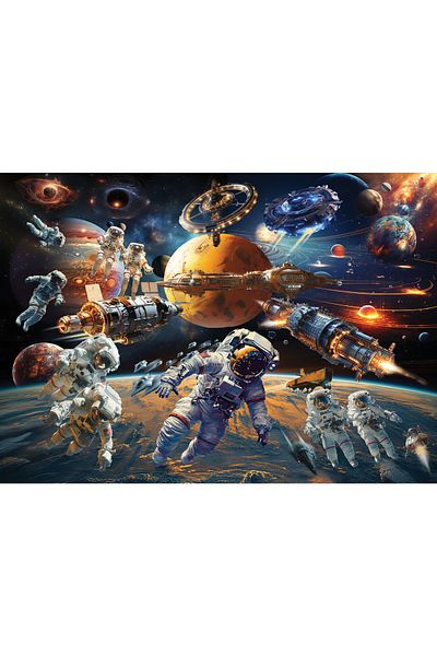 Anatolian Puzzle 700 Piece XL Jigsaw Puzzle - Space Jam 2702
