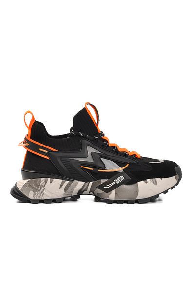 Guja Pantofi sport negri pentru bărbați 24K574 M