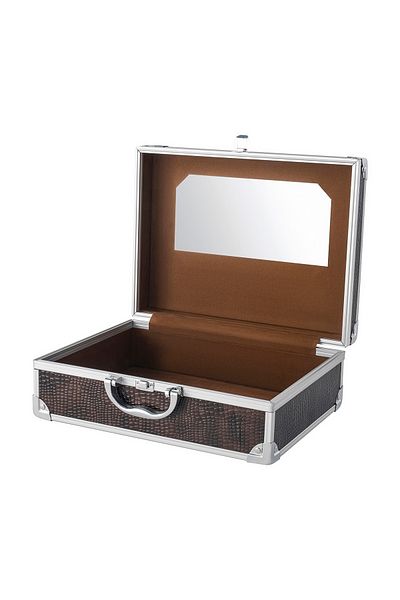 Bianca Bella Metal Accessories and Makeup Bag Rose Gold Rg-84756