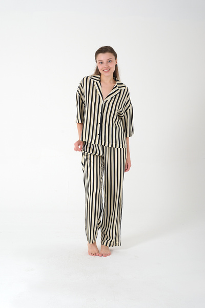 Kyron Women's Striped Pajama Set