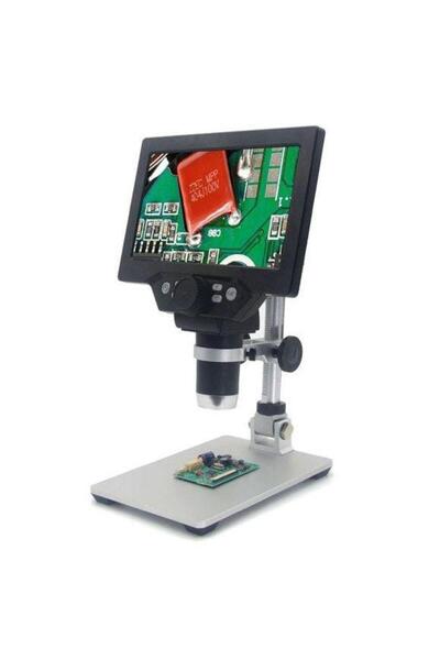Class CMS-71 Lcd Ekranlı Mikroskop 7 inch 12Mp masa tipi 1200x büyütme